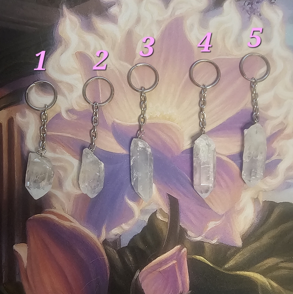 Quartz Key Chain
